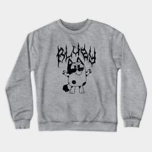 Bluey Death Metal Crewneck Sweatshirt